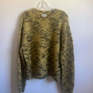 Mens REDONE mohair crew neck sweater size Med